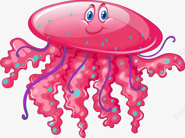 卡通烏賊與鯉魚 免費免摳PNG創意素材的奇妙世界